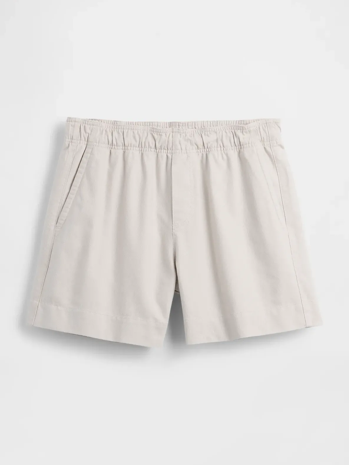 5.5" Linen-Blend Relaxed Shorts
