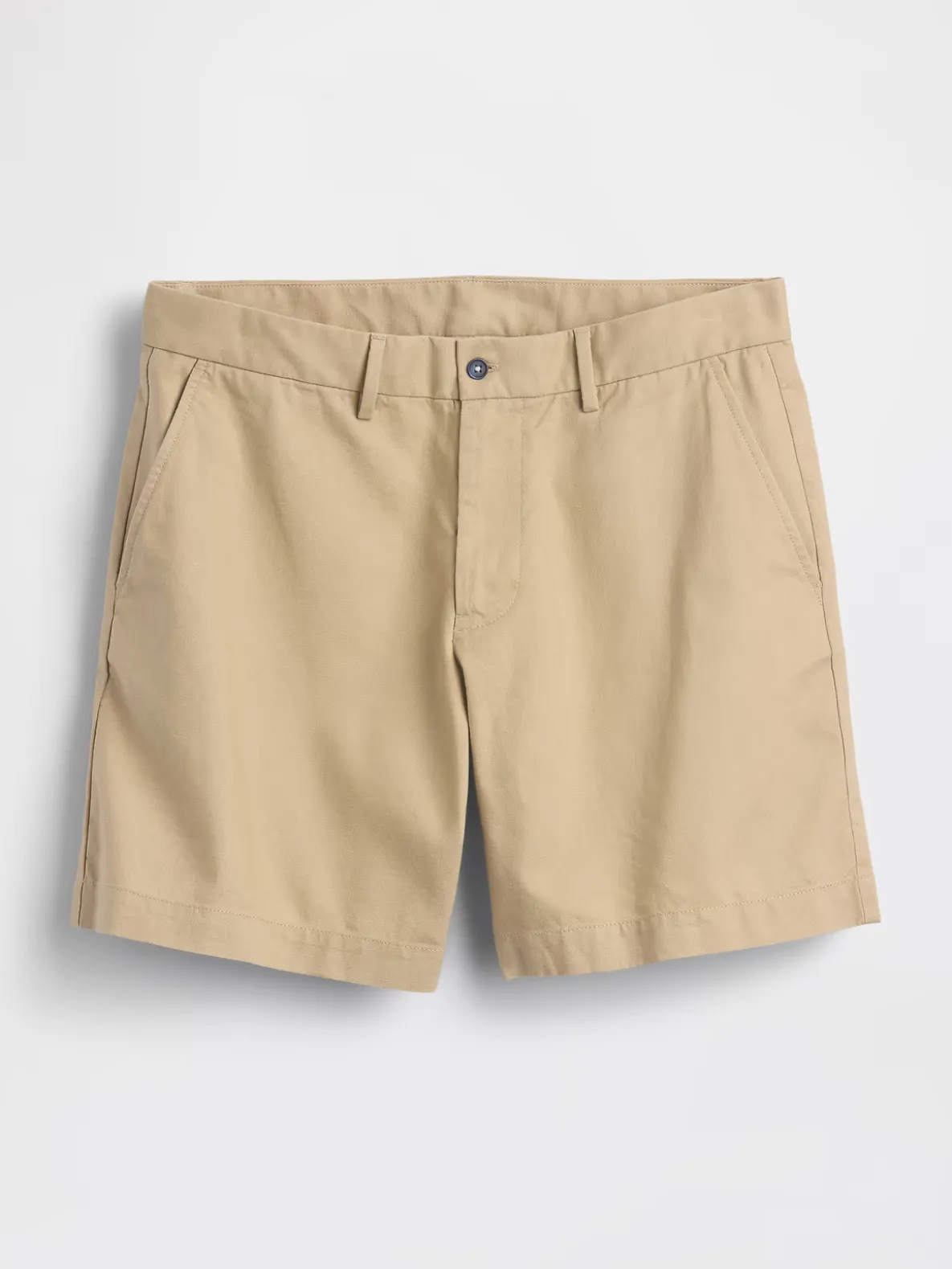 7.5" Linen-Cotton Shorts