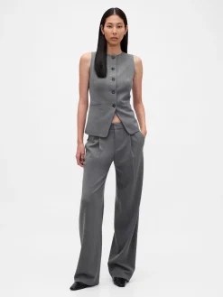 365 Low Rise Brushed Twill Pleated Trousers
