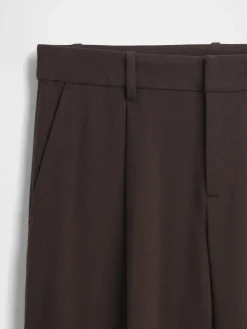 365 Low Rise Brushed Twill Pleated Trousers