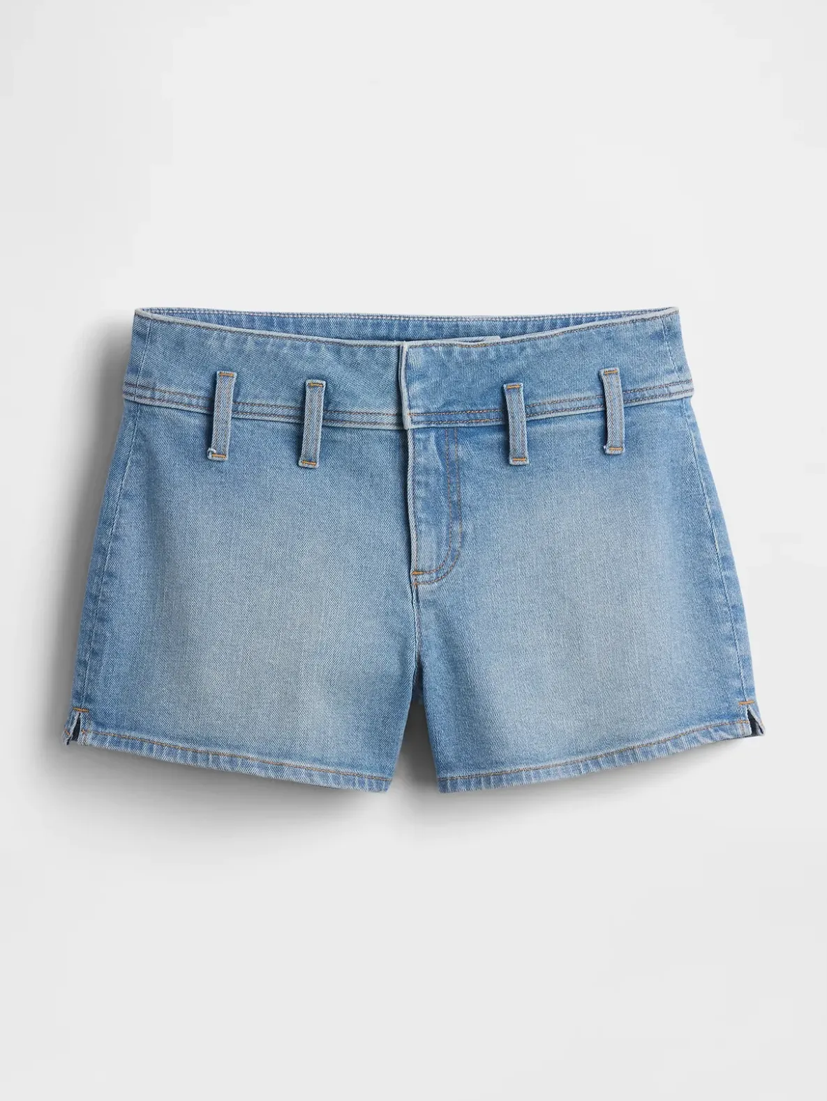 3" Low Rise Denim Shorts