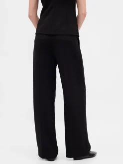 365 Low Rise Pleated Wide-Leg Trousers
