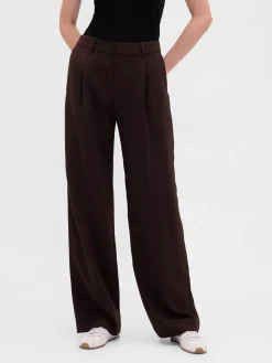 365 Low Rise Pleated Wide-Leg Trousers