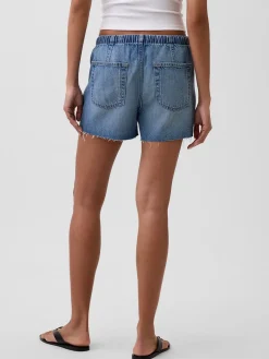 3.5” Low Slung Easy Denim Shorts