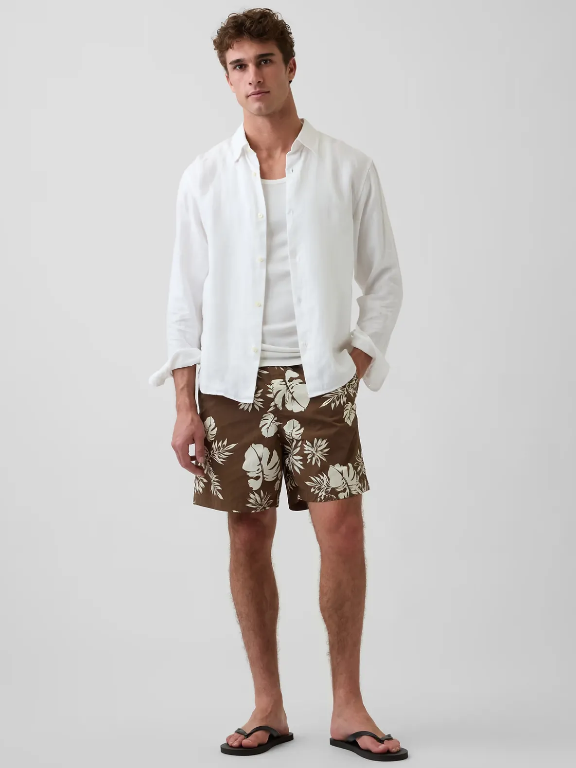 6" Relaxed Swim Trunks