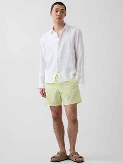 6" Relaxed Swim Trunks