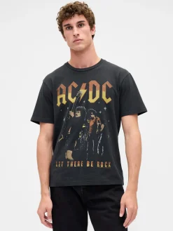 AC/DC Relaxed Graphic T-Shirt