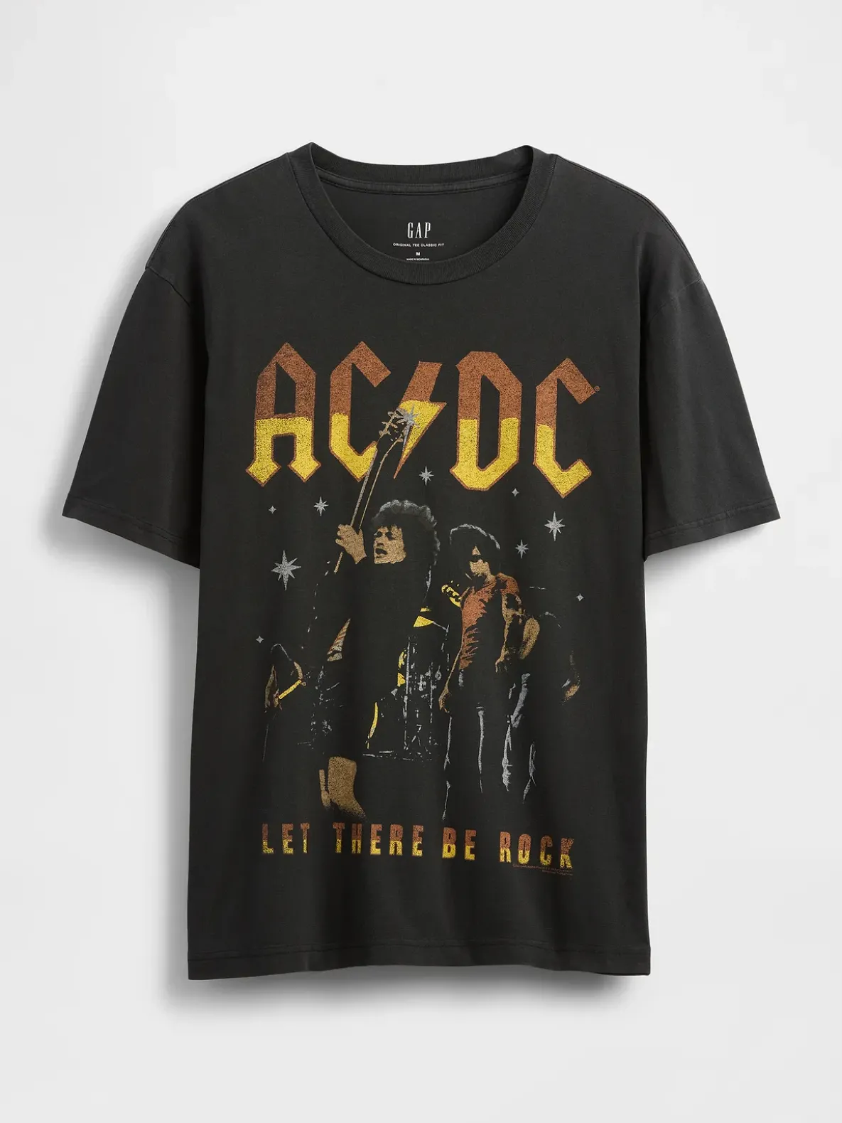AC/DC Relaxed Graphic T-Shirt