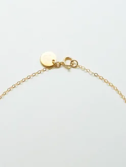 Admiral Row Gold Crescent Moon Necklace