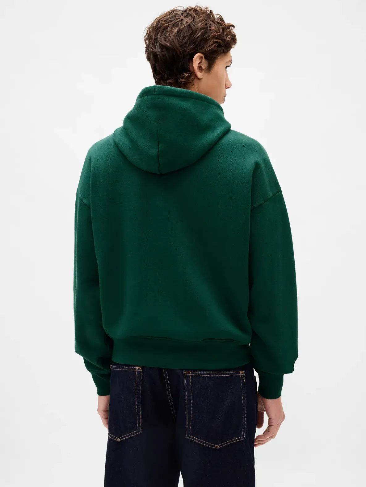 Adult Extra Heavyweight French Terry Oversized Logo Hoodie