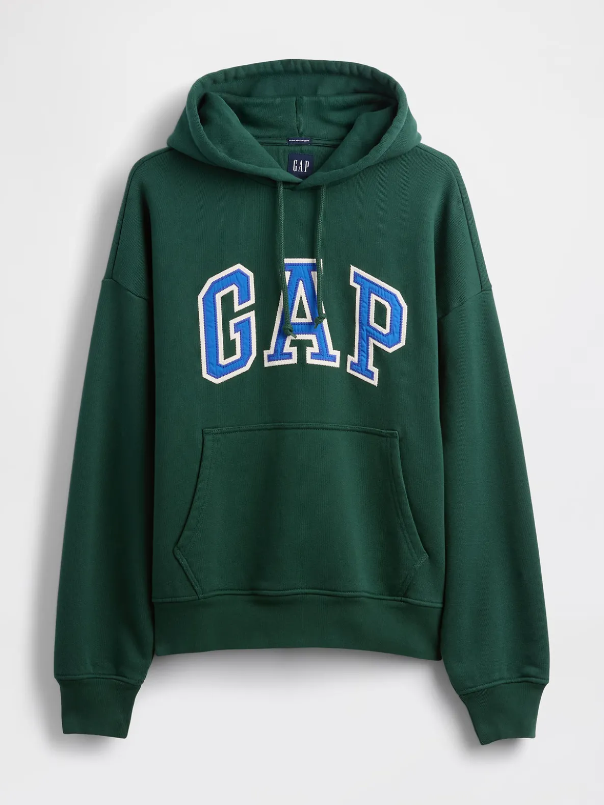 Adult Extra Heavyweight French Terry Oversized Logo Hoodie