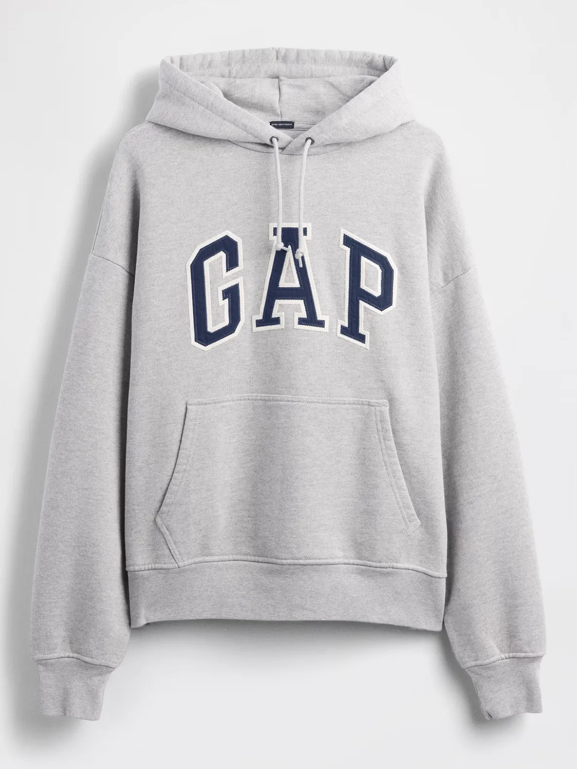 Adult Extra Heavyweight French Terry Oversized Logo Hoodie