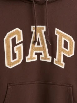 Adult Extra Heavyweight French Terry Oversized Logo Hoodie
