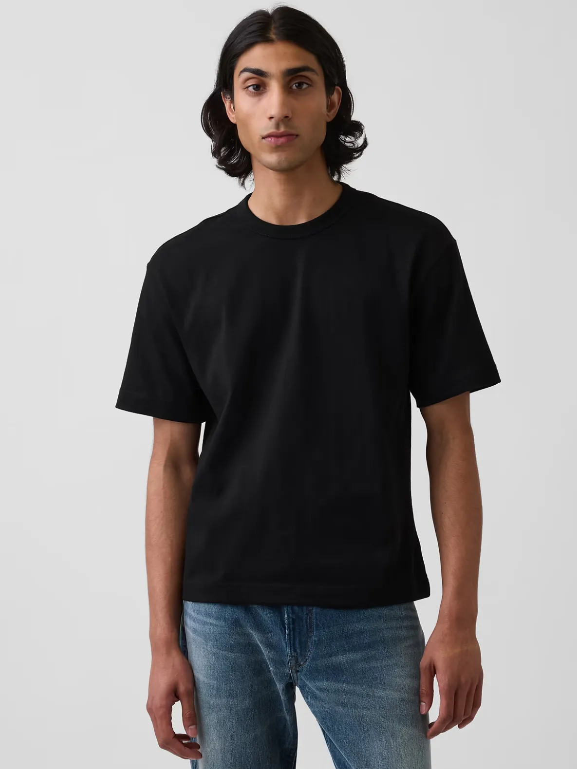 Adult Heavyweight Crop T-Shirt