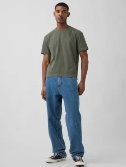 Adult Heavyweight Crop T-Shirt