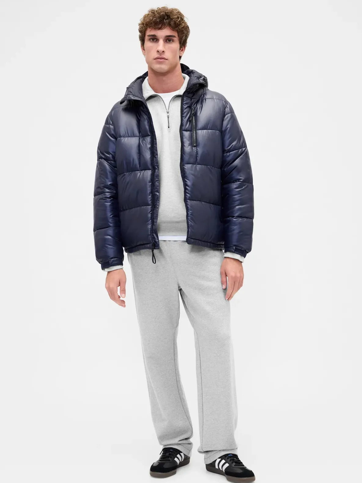 Adult Heavyweight Oversized Quarter-Zip Pullover
