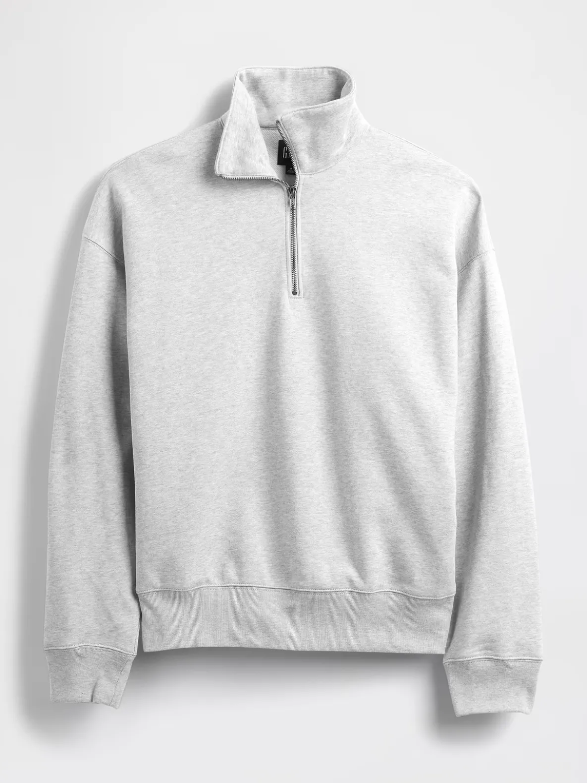 Adult Heavyweight Oversized Quarter-Zip Pullover