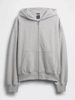 Adult Heavyweight Oversized Zip Hoodie