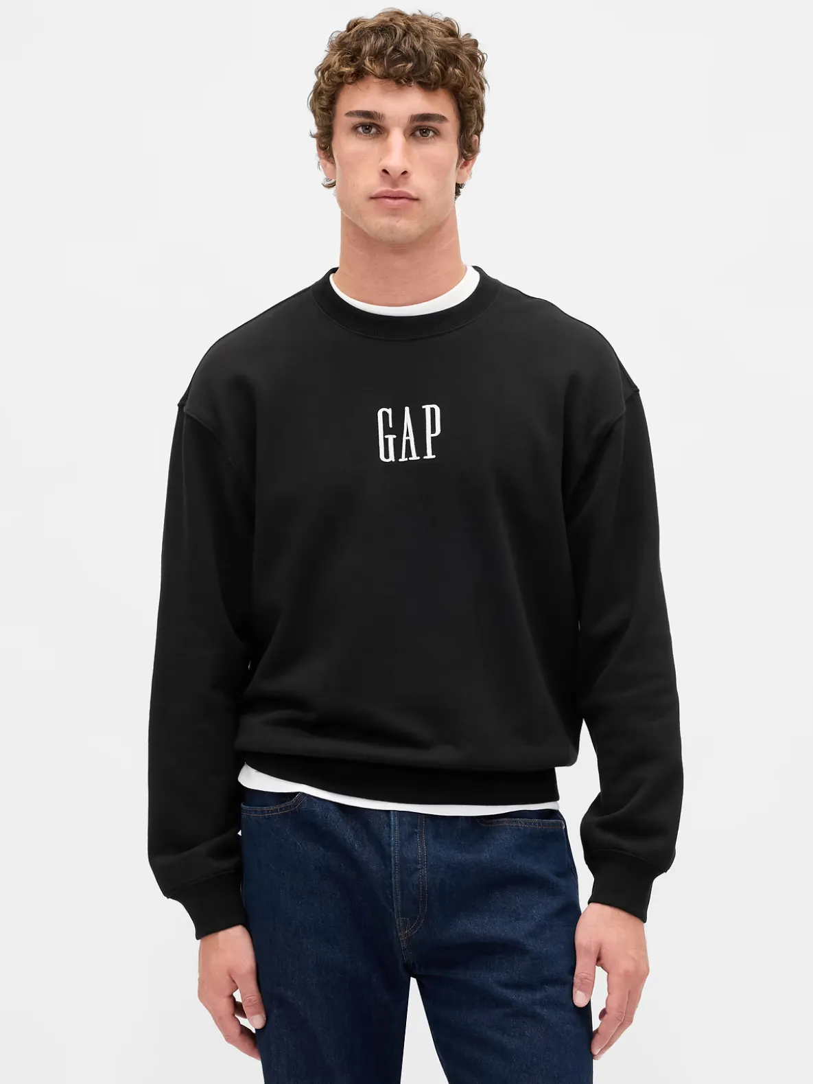 Adult Heavyweight Oversized Logo Sweatshirt