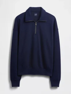 Adult Heavyweight Oversized Quarter-Zip Pullover