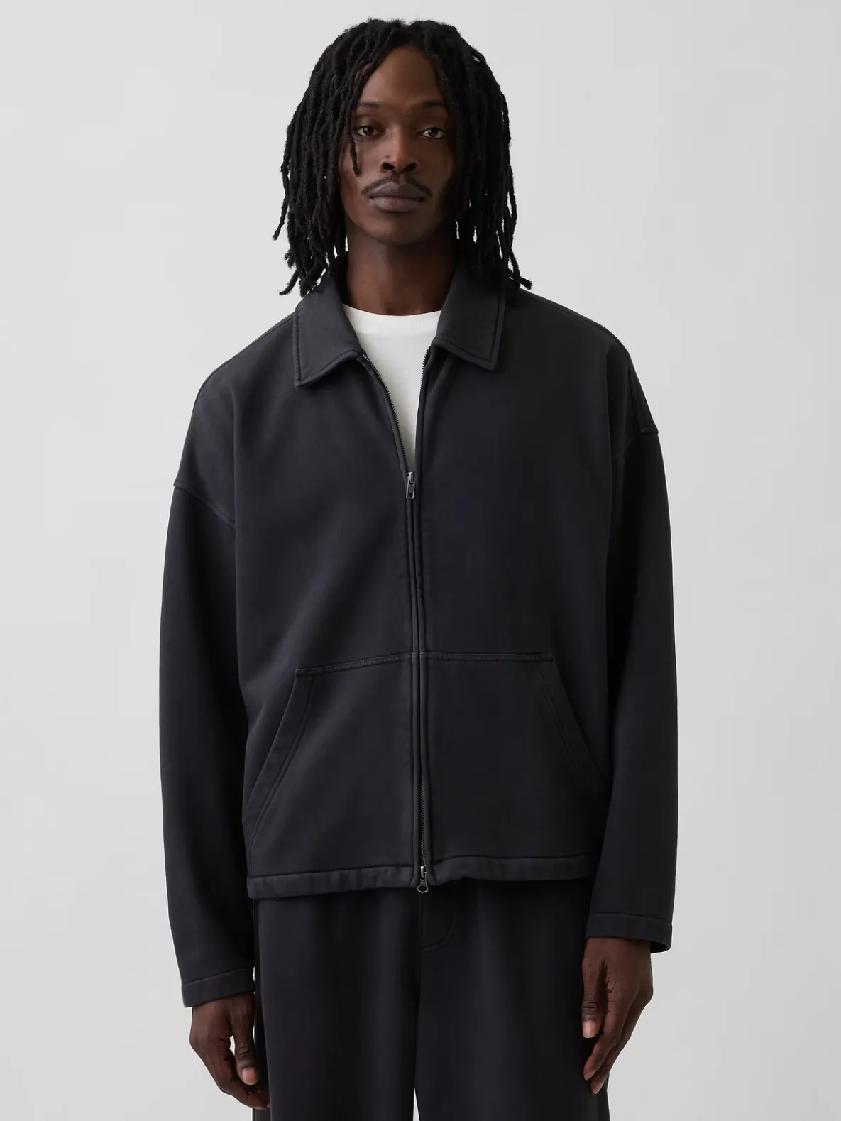 Adult Heavyweight Oversized Zip Jacket