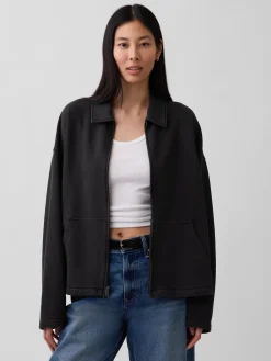 Adult Heavyweight Oversized Zip Jacket