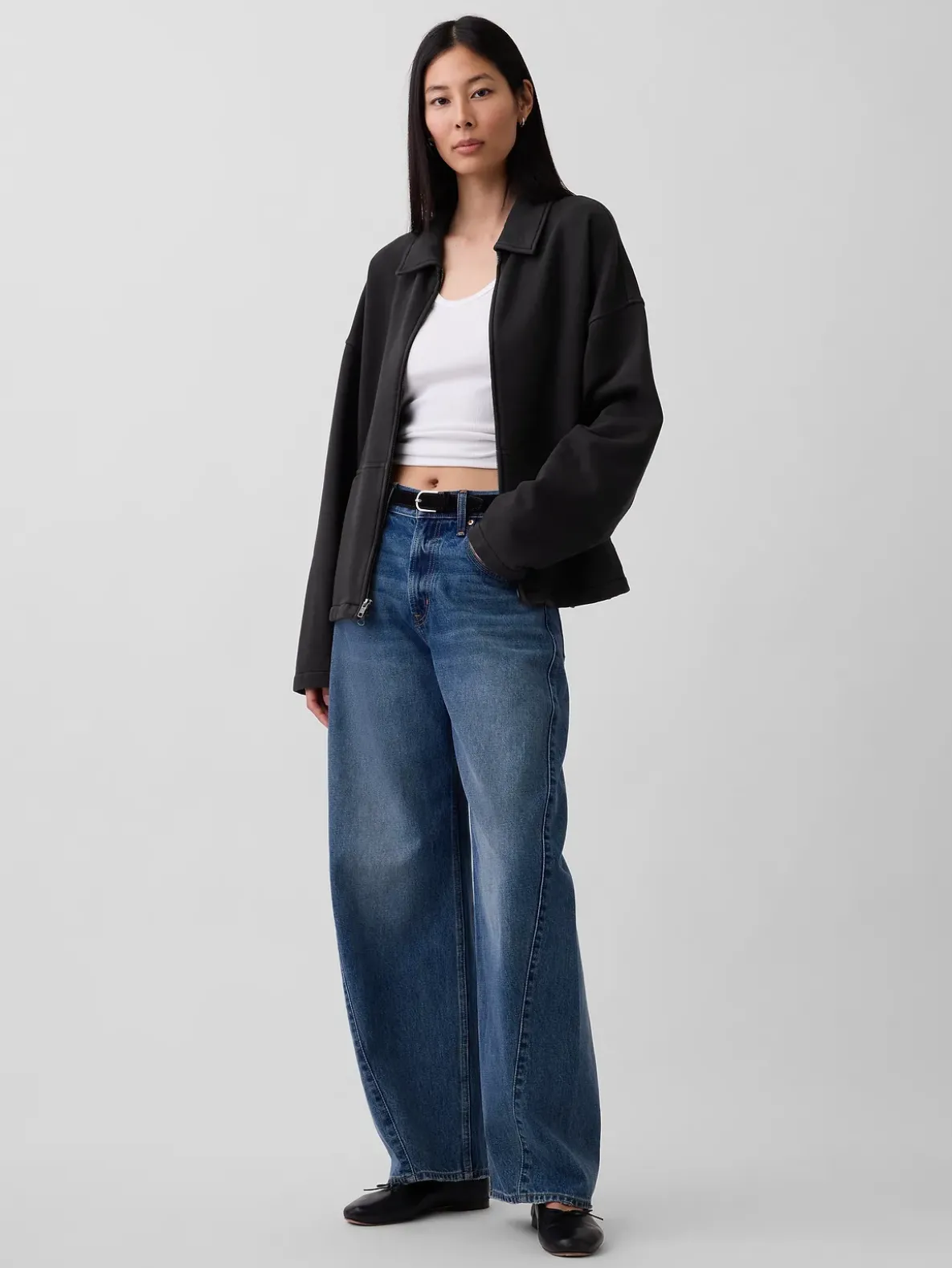 Adult Heavyweight Oversized Zip Jacket