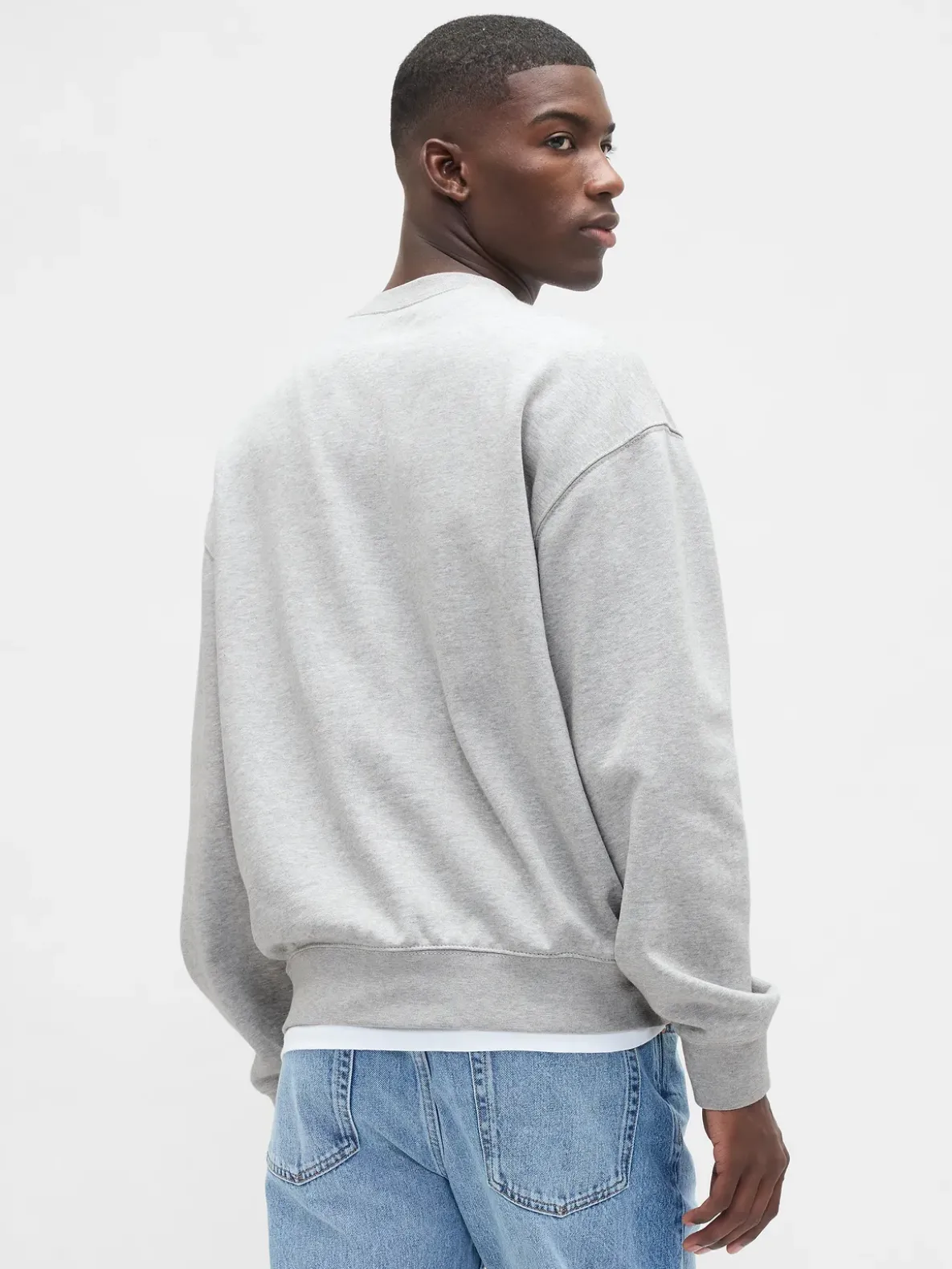 Adult Heavyweight Oversized Logo Sweatshirt