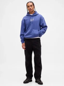 Adult Heavyweight Oversized Logo Hoodie