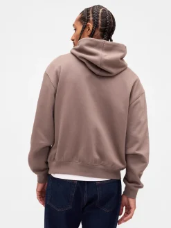 Adult Heavyweight Oversized Logo Hoodie