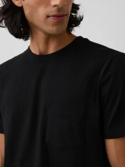 Adult Organic Cotton Pocket T-Shirt
