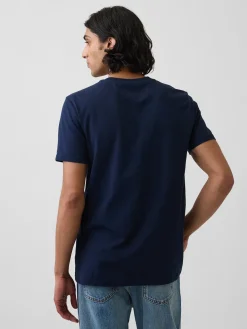 Adult Organic Cotton Pocket T-Shirt