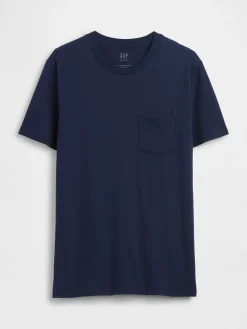 Adult Organic Cotton Pocket T-Shirt