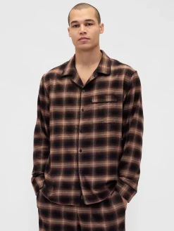 Adult Softest Flannel PJ Shirt
