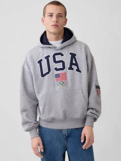 Adult Team USA Heavyweight Oversized Hoodie