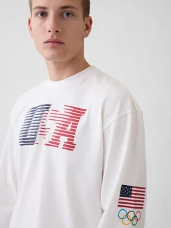 Adult Team USA Oversized Graphic T-Shirt