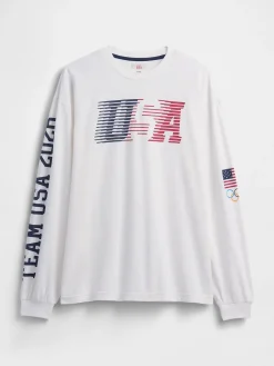 Adult Team USA Oversized Graphic T-Shirt