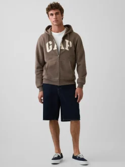 Adult VintageSoft Arch Logo Zip Hoodie