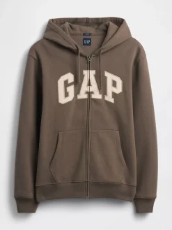 Adult VintageSoft Arch Logo Zip Hoodie