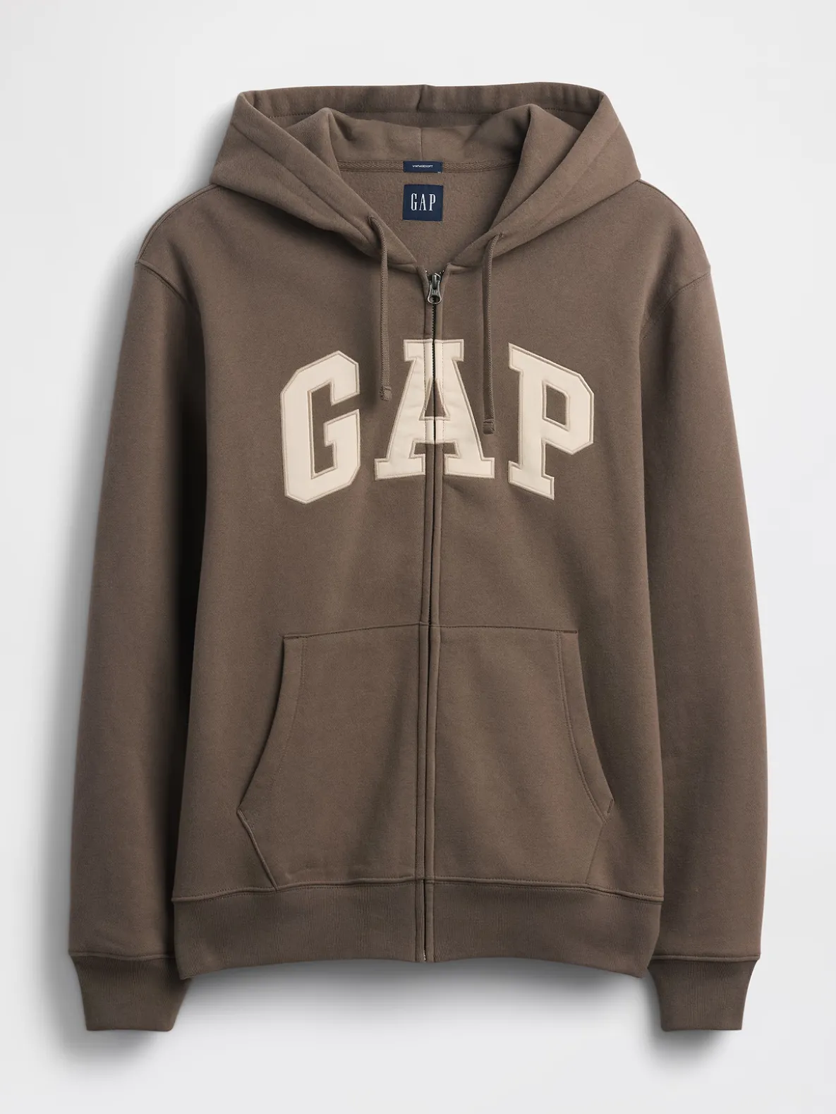 Adult VintageSoft Arch Logo Zip Hoodie