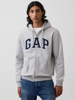 Adult VintageSoft Arch Logo Zip Hoodie