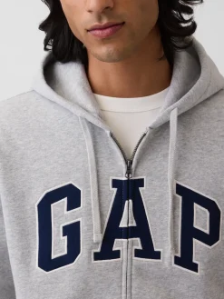 Adult VintageSoft Arch Logo Zip Hoodie