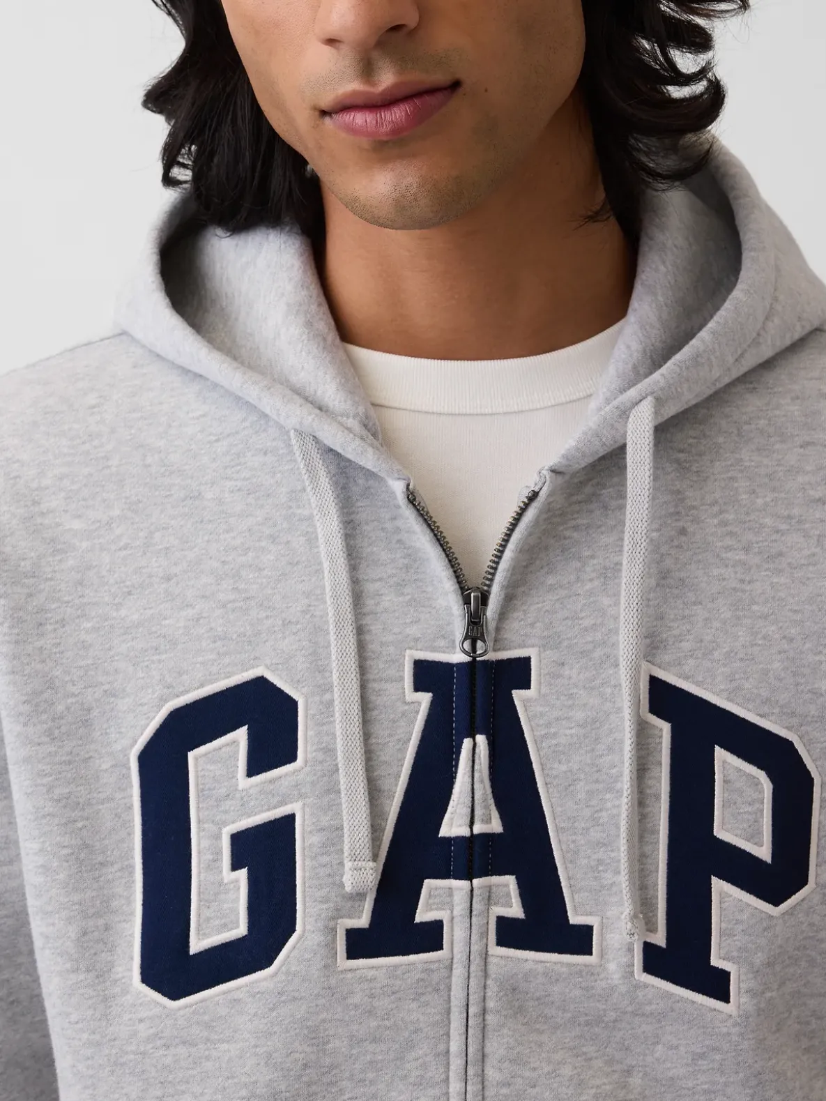 Adult VintageSoft Arch Logo Zip Hoodie
