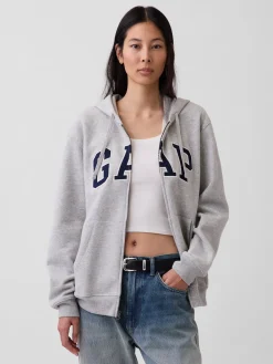 Adult VintageSoft Arch Logo Zip Hoodie