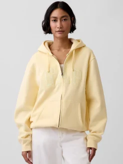 Adult VintageSoft Arch Logo Zip Hoodie