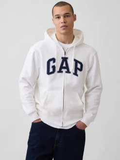 Adult VintageSoft Arch Logo Zip Hoodie