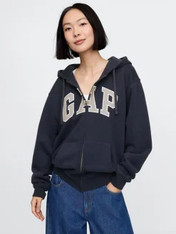 Adult VintageSoft Arch Logo Zip Hoodie