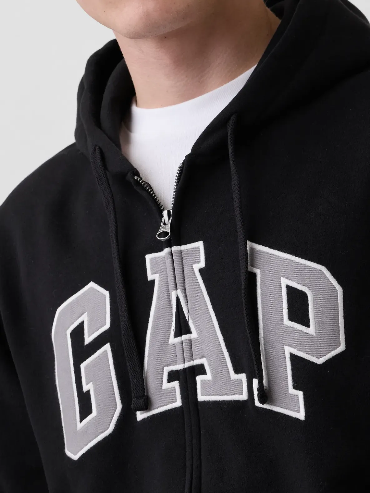 Adult VintageSoft Arch Logo Zip Hoodie