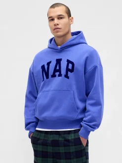 Adult VintageSoft NAP Logo Hoodie