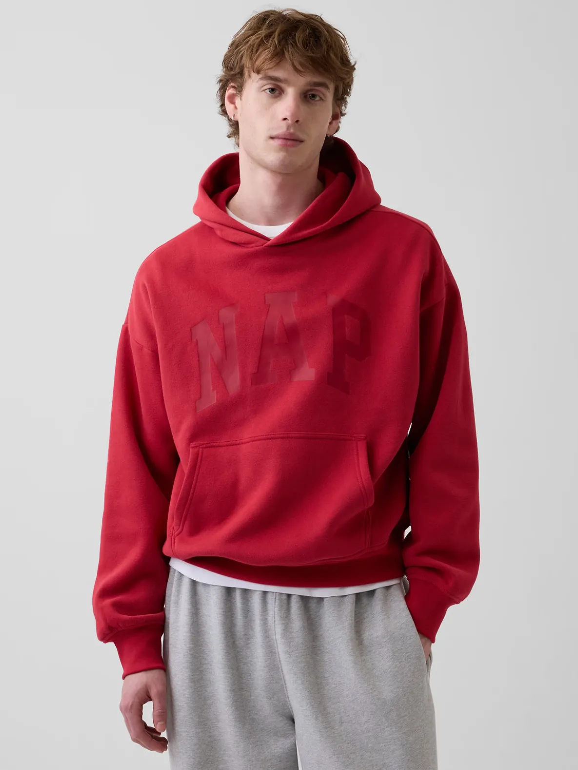 Adult VintageSoft NAP Logo Hoodie